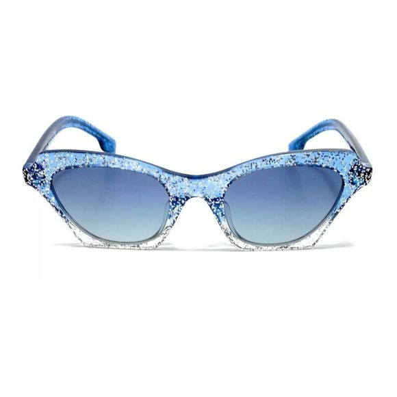 Burberry Women's Blue Glitter Sunglasses! - Picture 2 of 4